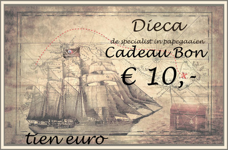 2* Dieca cadeaubon &euro; 10,-