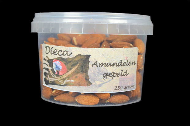 Amandelen gepeld 250 gram