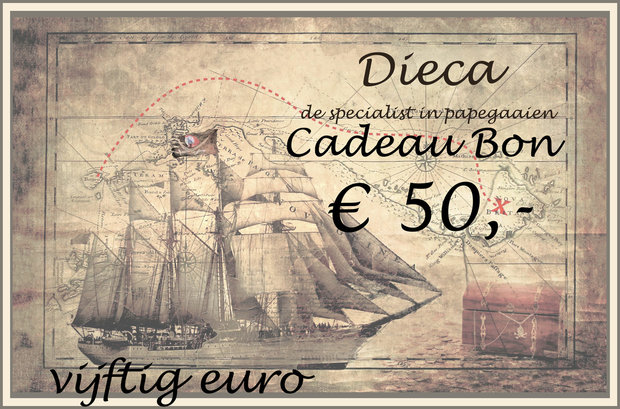 4* Dieca cadeaubon € 50,-